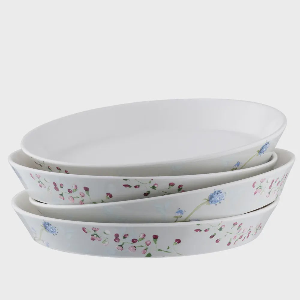 Aynsley Camille Pale Jade Pasta Bowls Set of 4