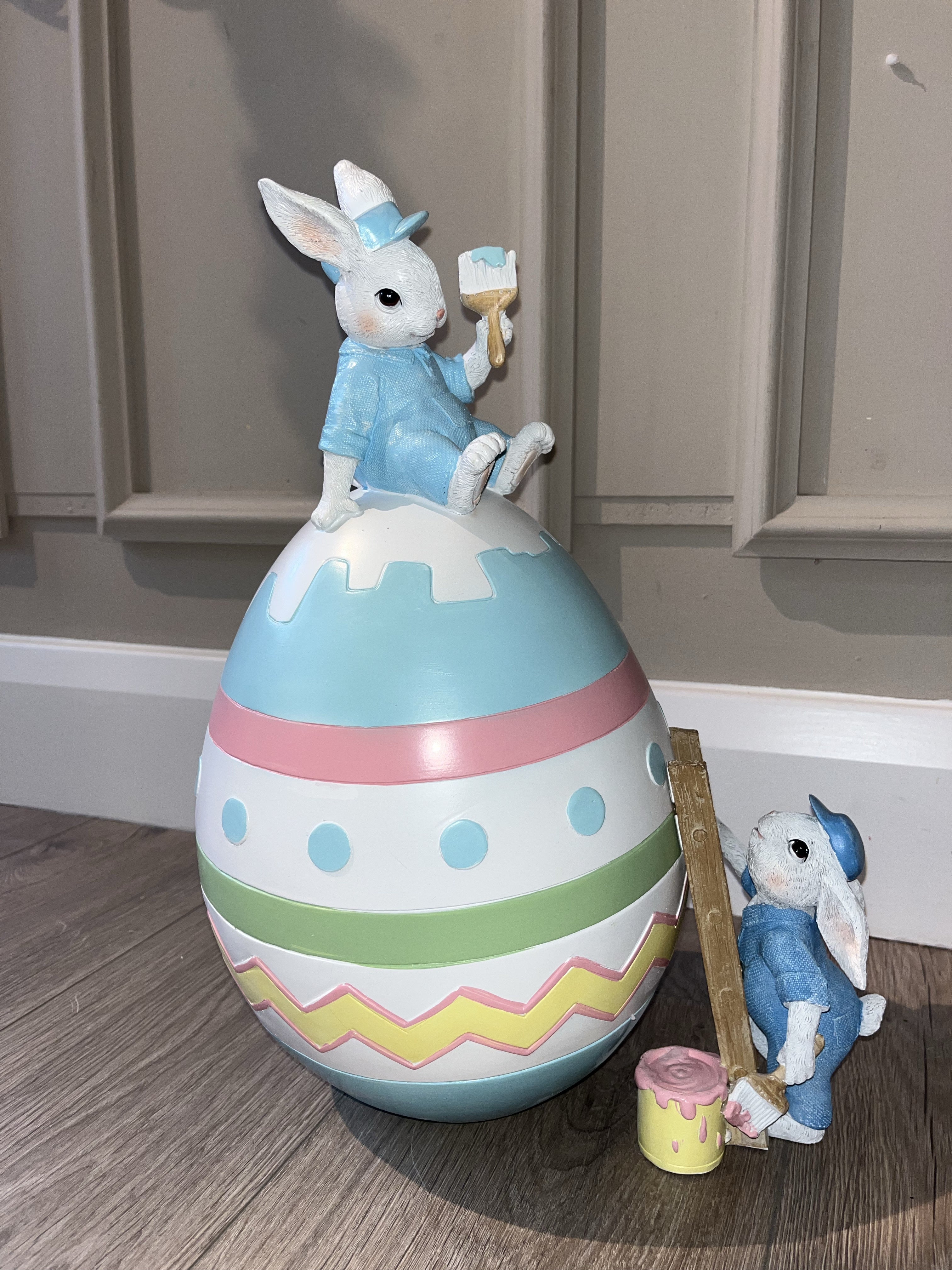 Bunny on Egg