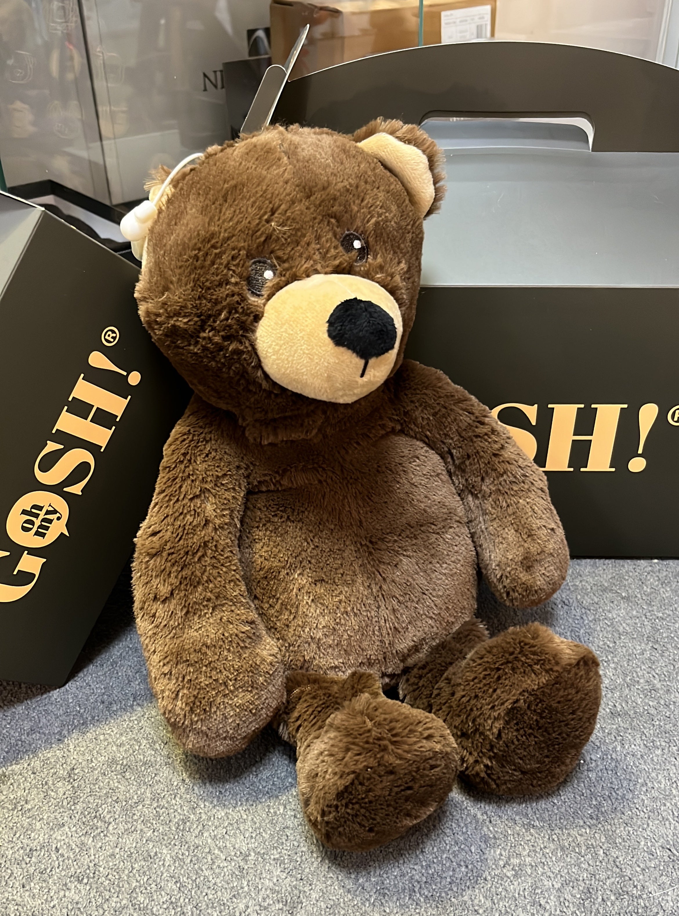 GOSH! BROWN BEAR SOFTIE 30CM