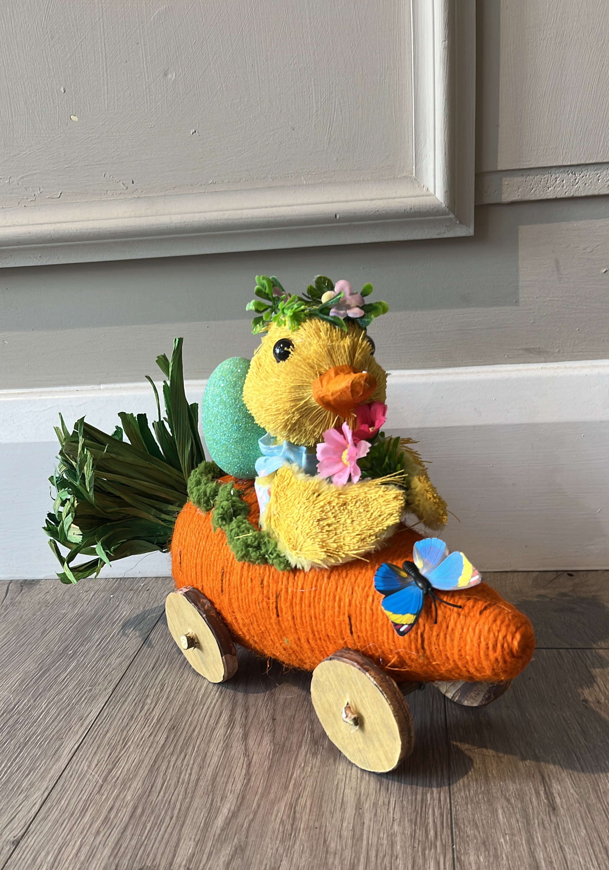 Mrs Straw Chick in Carrot
