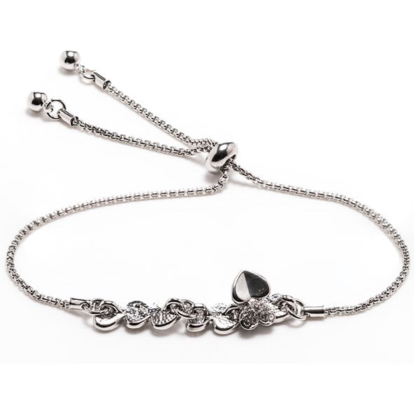 Silver Heart Bracelet