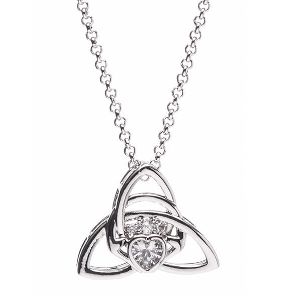 Silver Trinity Knot Pendant