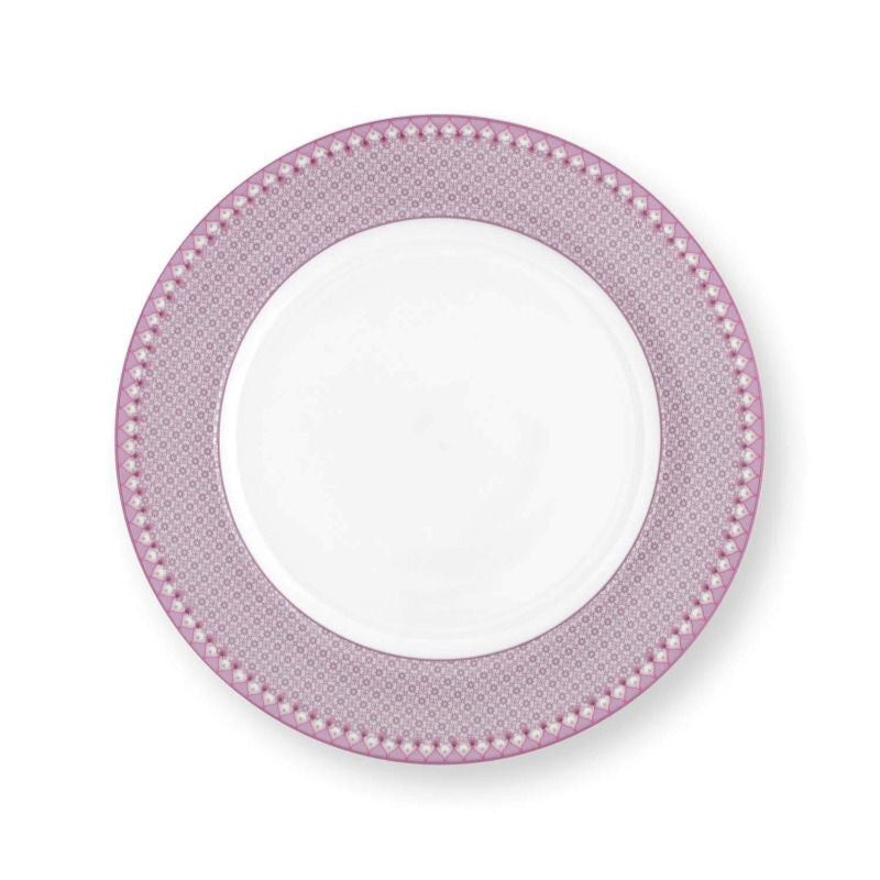 Lily & Lotus Dinner Plate Lilac 26.5cm