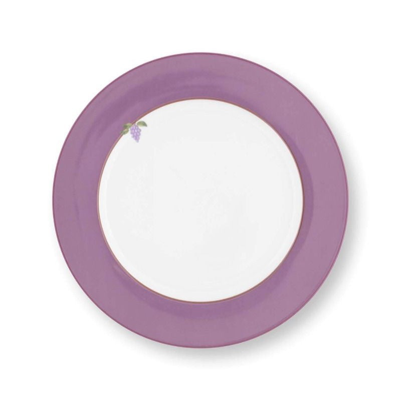 Lily & Lotus Dinner Plate Uni Lilac 26.5cm