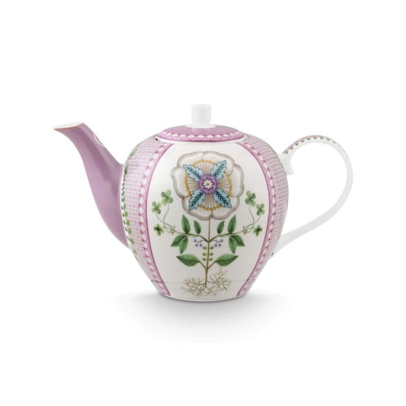 Lily & Lotus Tea Pot Large Lilac