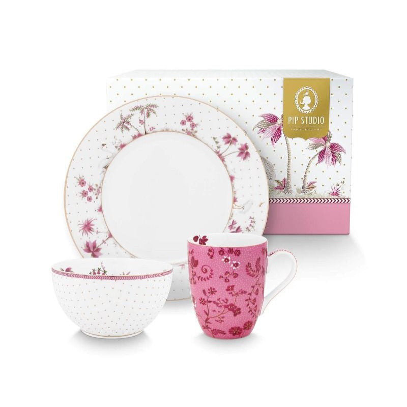 Jolie Set of 3 Breakfast Set