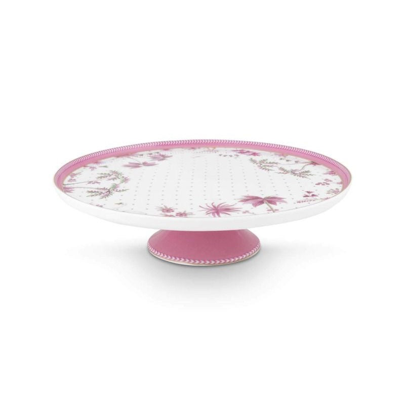 Jolie Dots Mini Cake Tray - Gold Pink