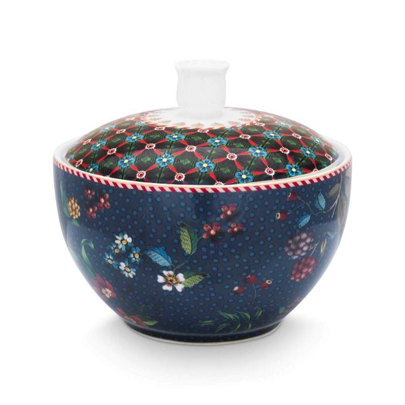 Berry Blues Sugar Bowl - Blue