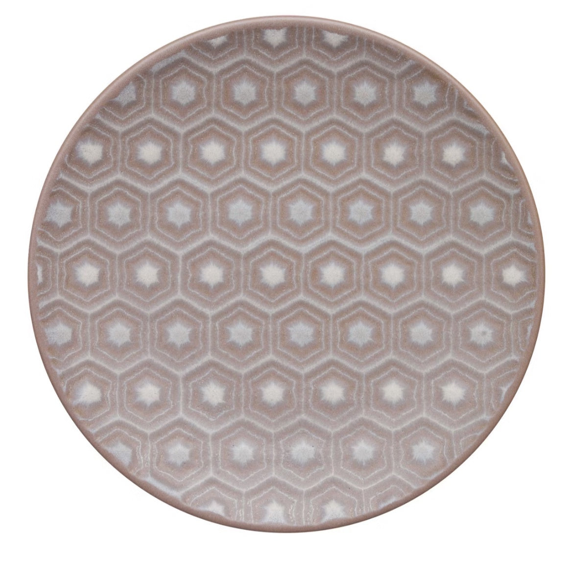 Denby Impression Pink Hexagon Small Plate