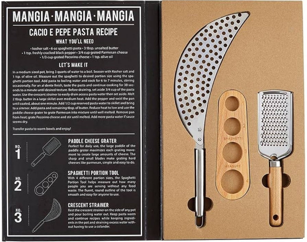 Santa Barbara Pasta Essentials Book Box - Spaghetti Penne Ravioli