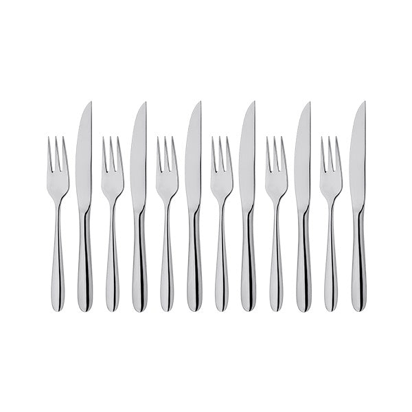 Winchester 12 Piece Steak Knife & Fork Set