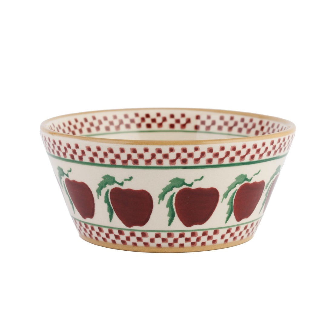 Small Angled Bowl, Apple