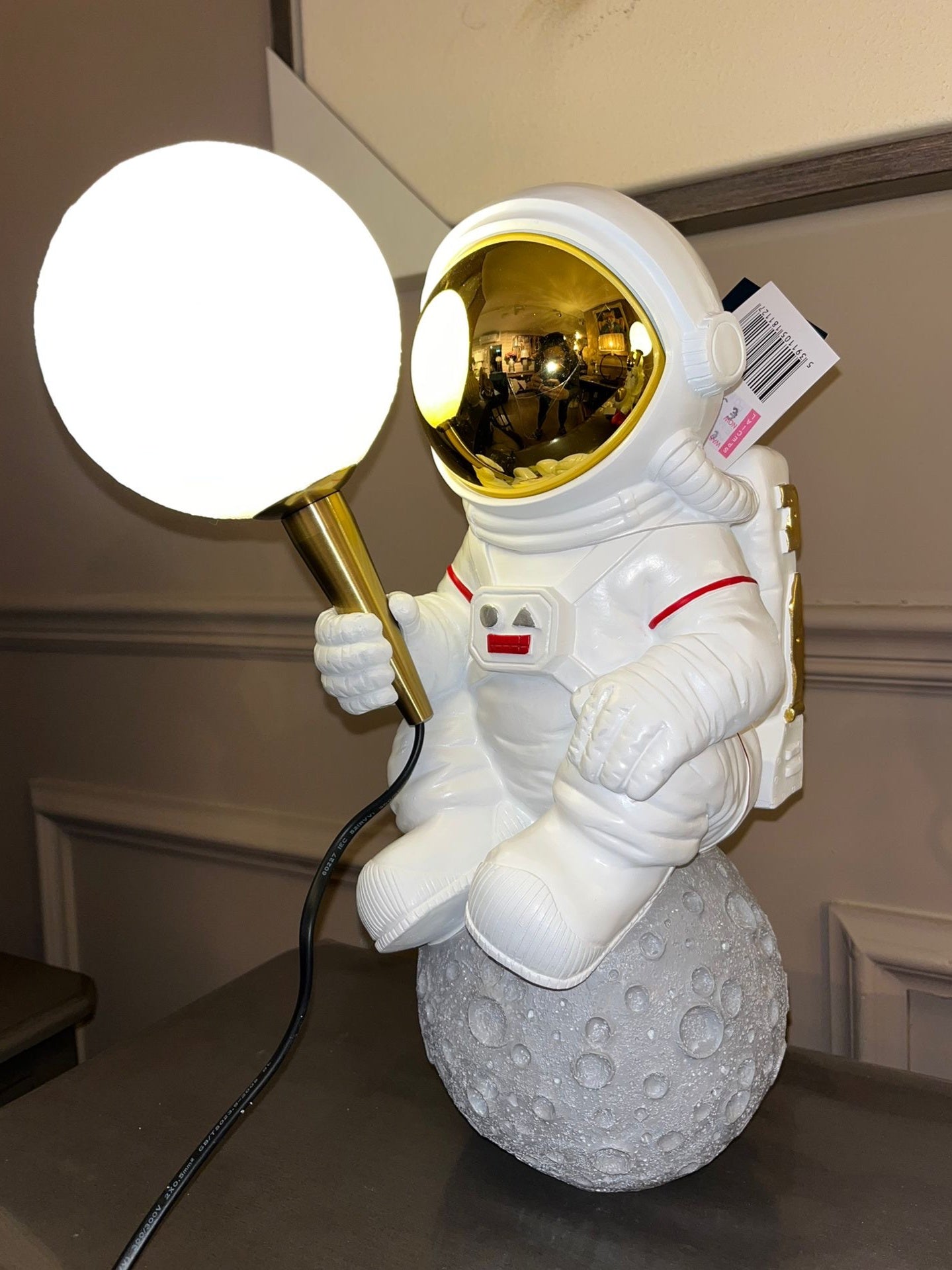 Astronaut on Moon Lamp