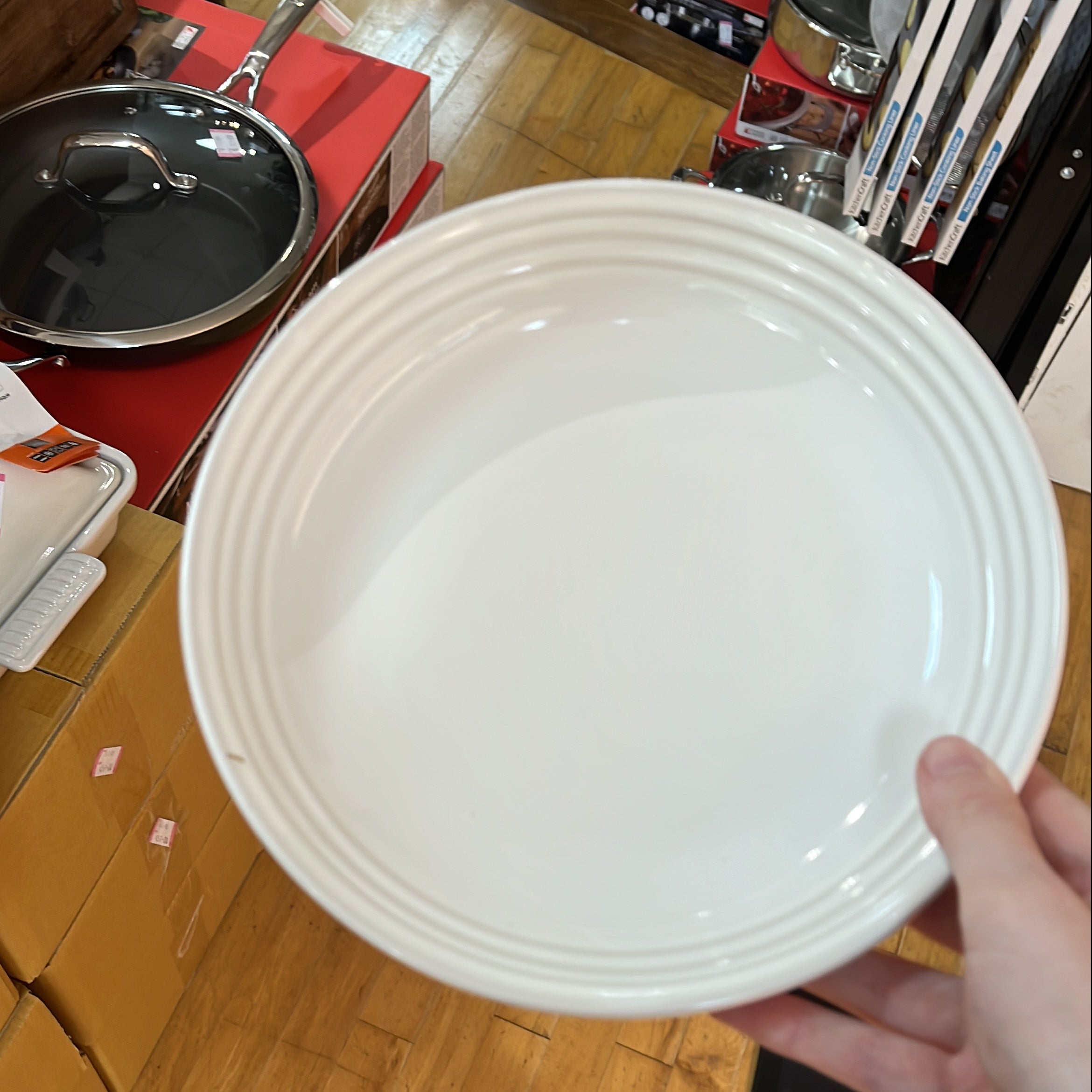 22cm Pasta Bowl, White