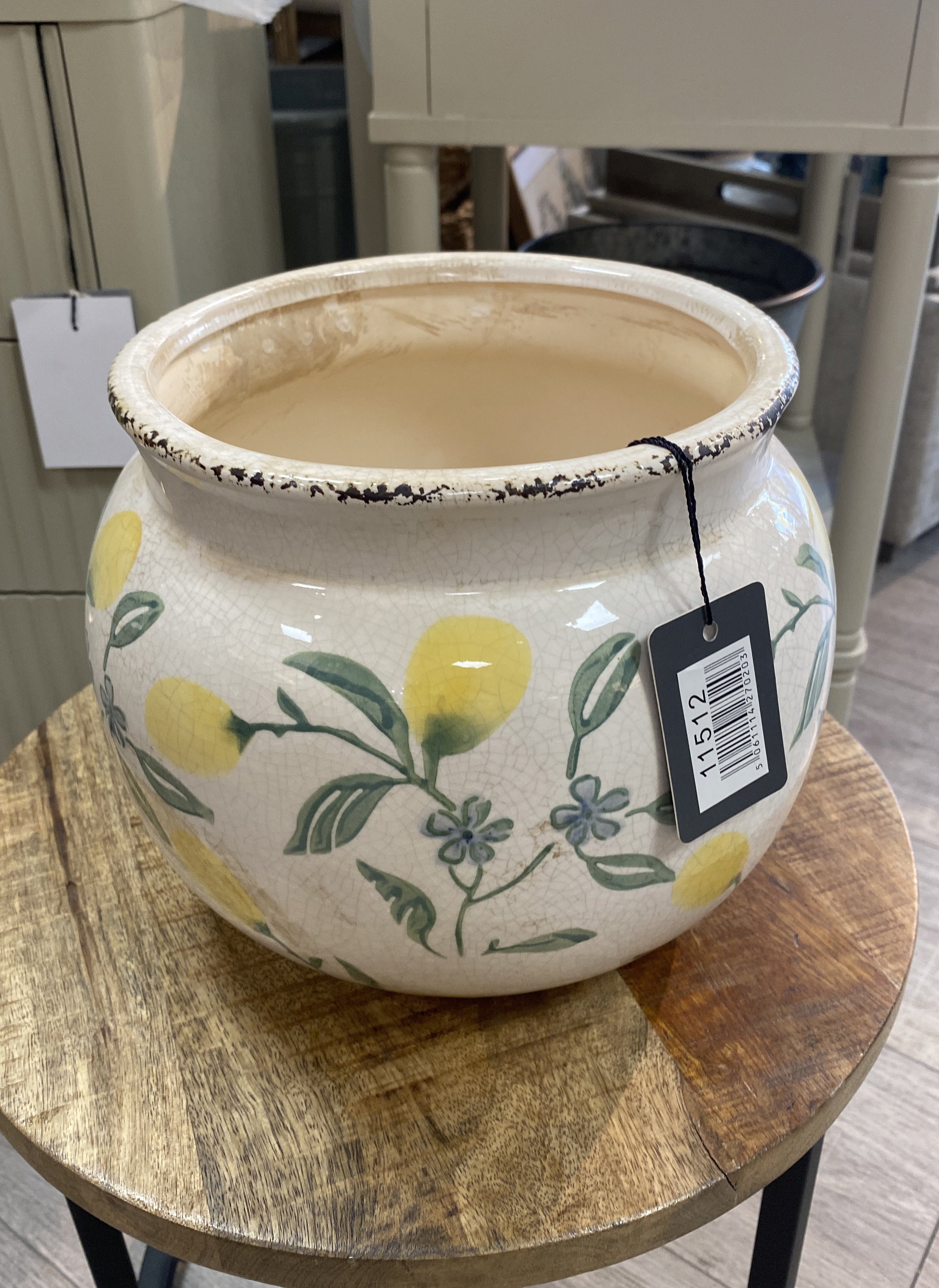 Lemon Plant Pot