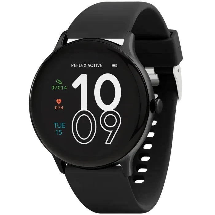 Reflex Active Black Smart Watch