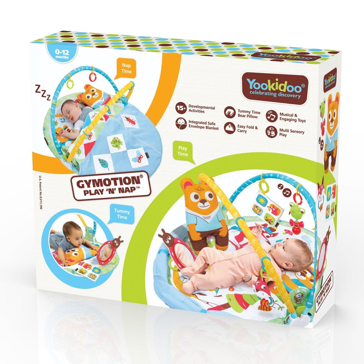Yookidoo Gymotion Play & Nap Activity Mat