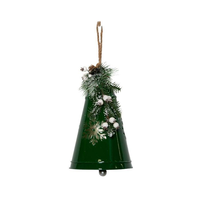 Metal green Bell H:29CM