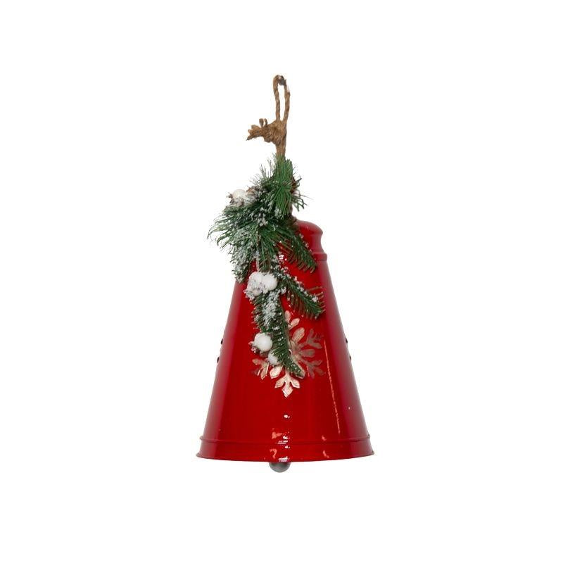 Metal Red Bell H:29CM
