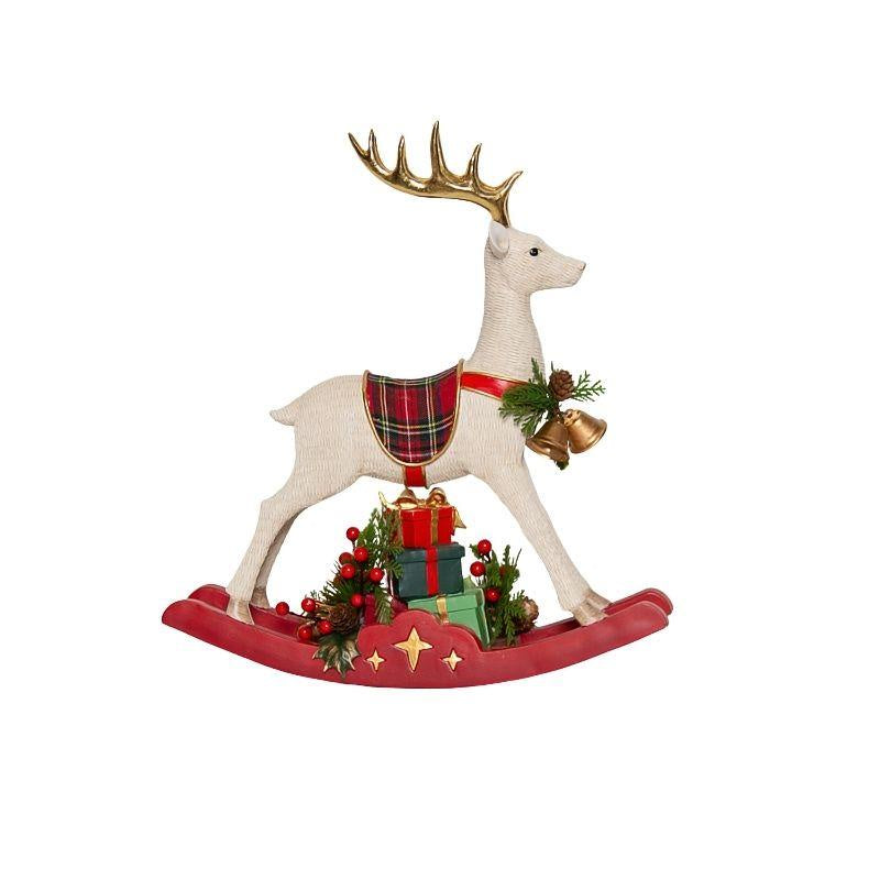 Ceramic Rocking Deer