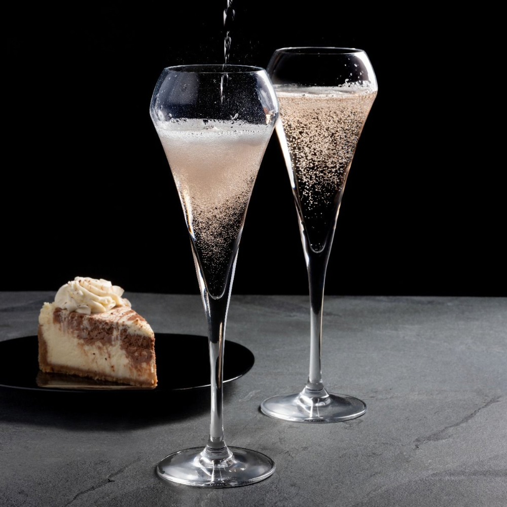 Champagne Glasses - Set of 6 - The Gift & Art Gallery