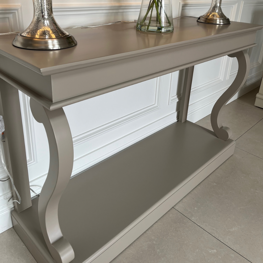 Scroll Console Table Elephants Breath - The Gift & Art Gallery