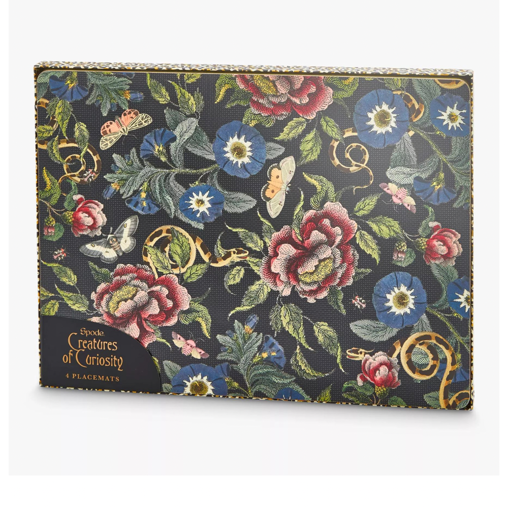 Creatures of Curiosity Set of 4 Placemats