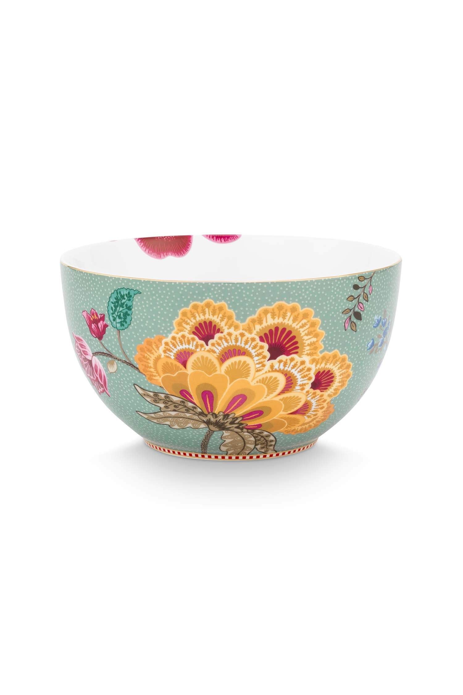 Bowl Blooming Tales Fantasy Blue 18cm