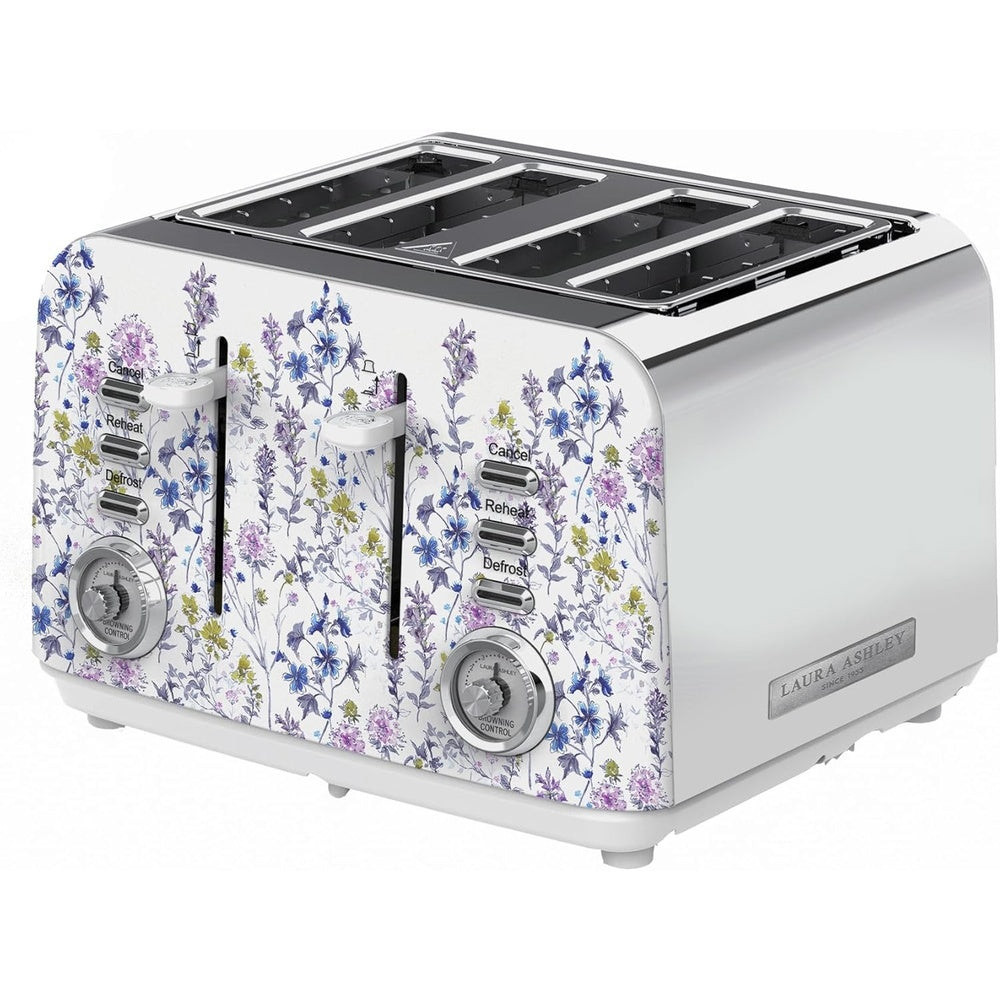 Laura Ashley 4 Slice Toaster Wild Meadow