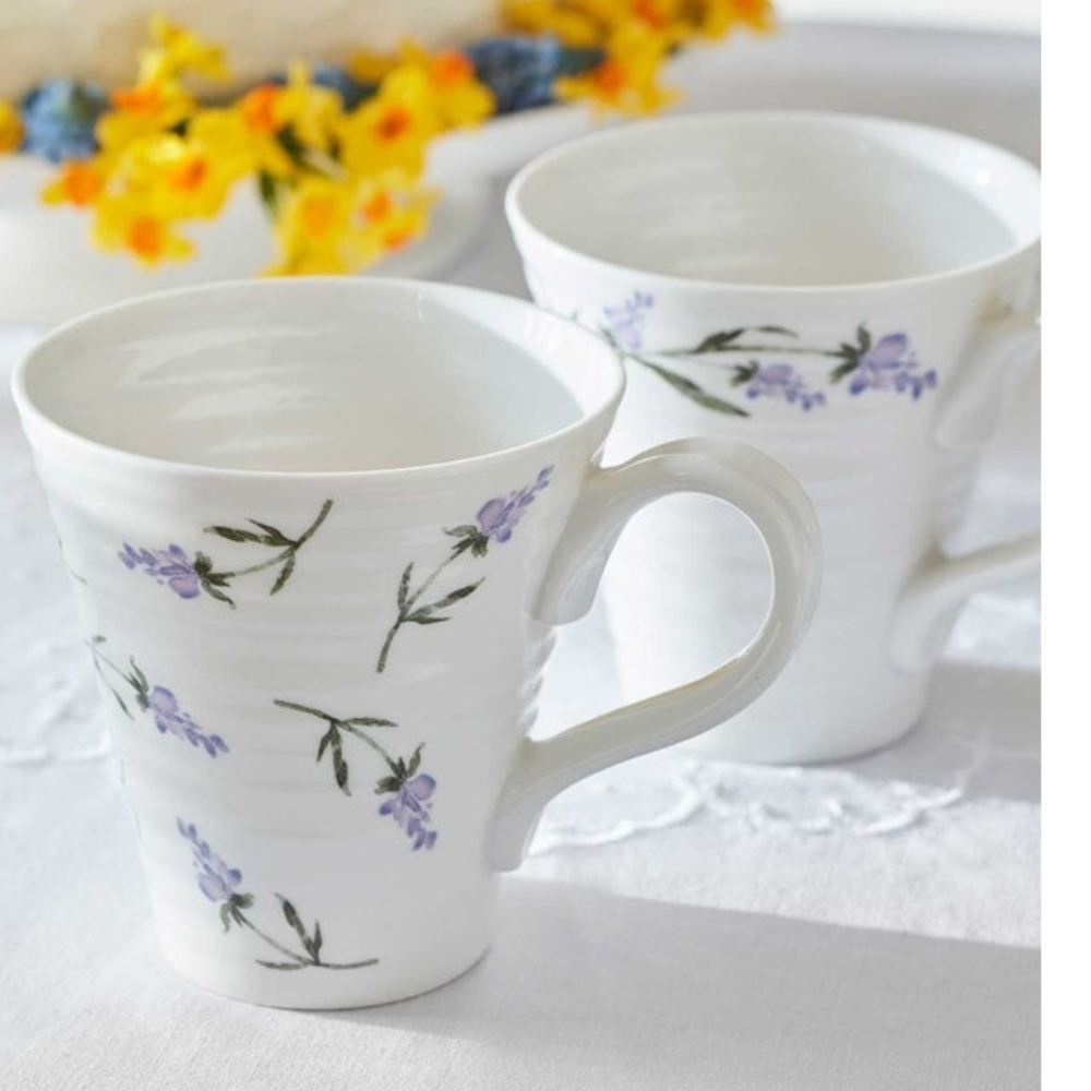 Sophie Conran Lavandula Set of 2 Mugs - The Gift & Art Gallery