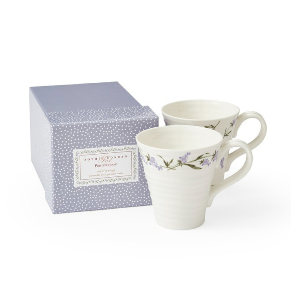 Sophie Conran Lavandula Set of 2 Mugs - The Gift & Art Gallery