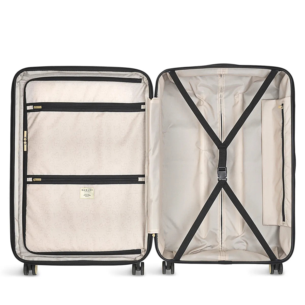 Lexington Suitcase Black, Medium