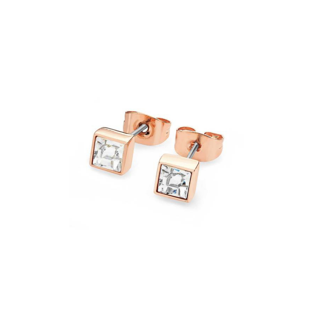 Square Birthstone Earrings: January - December - The Gift & Art Gallery