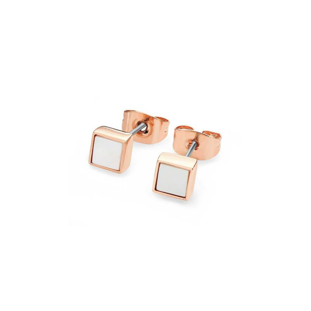 Square Birthstone Earrings: January - December - The Gift & Art Gallery
