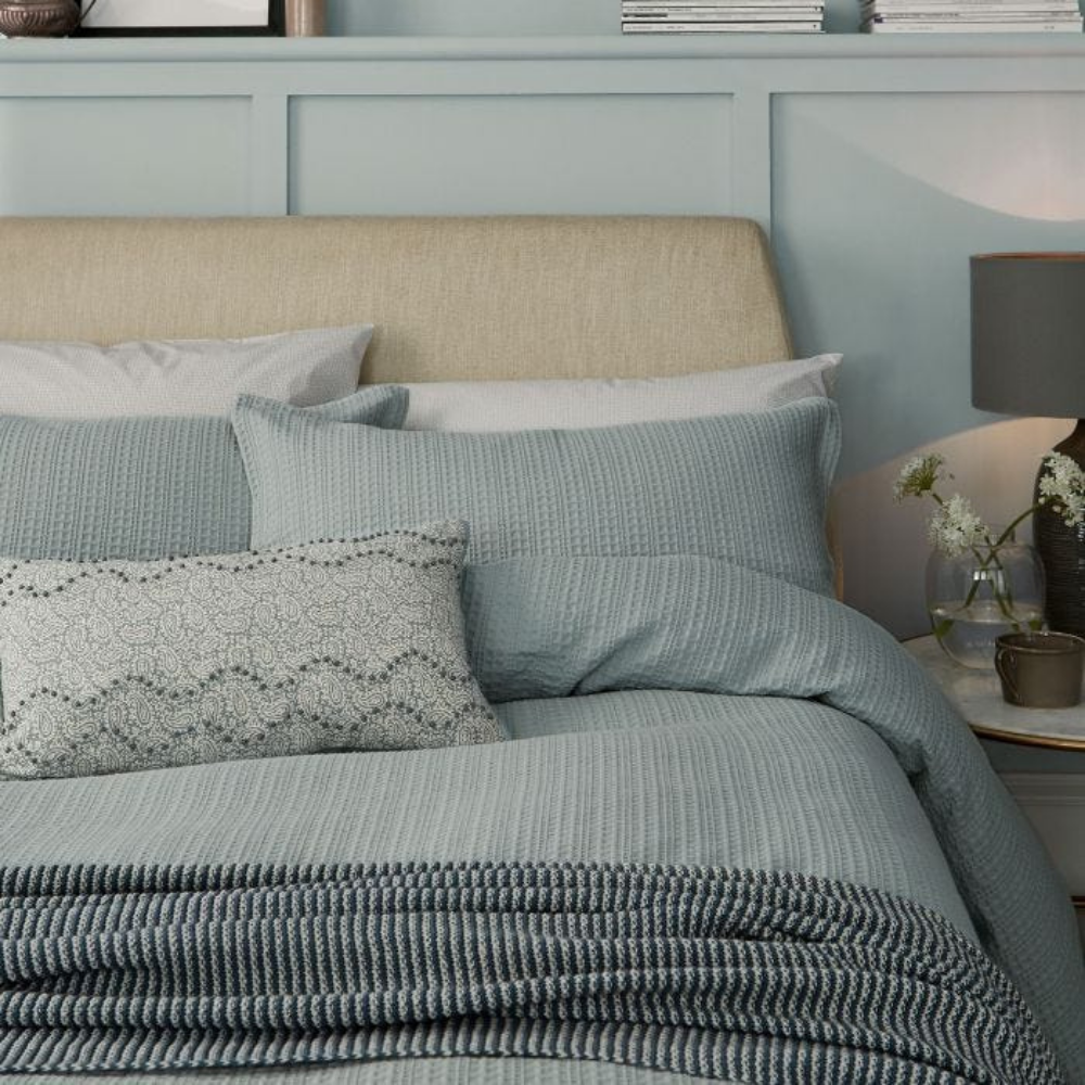 Murmur Dabble Duvet Cover Lough Green - The Gift & Art Gallery