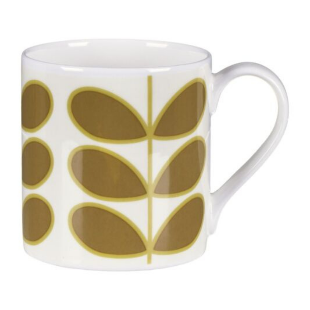 Linear Stem Olive Standard Mug - The Gift & Art Gallery