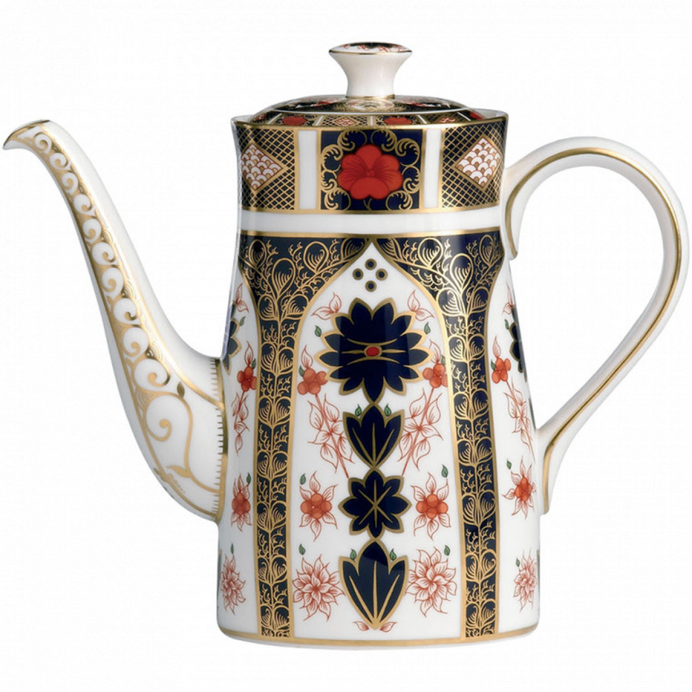 Old Imari Coffee Pot - The Gift & Art Gallery