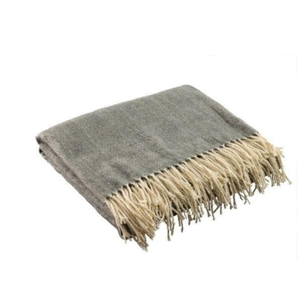 Herringbone Throw - The Gift & Art Gallery