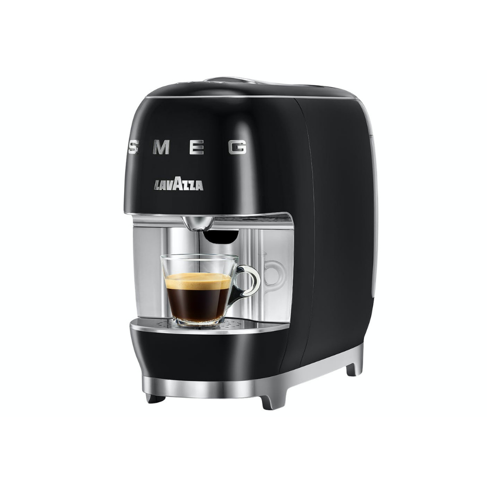 Lavazza A Modo Mio Smeg Pod Coffee Machine - Black | - The Gift & Art Gallery
