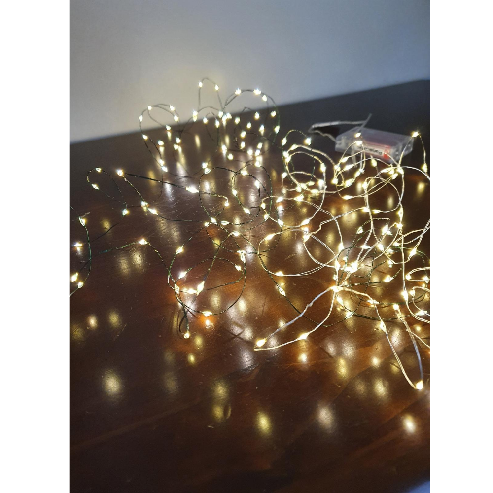 Micro LED String Lights 495cm, Warm White