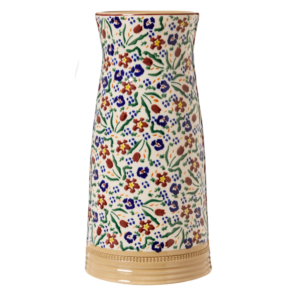 Large Tapered Vase Wildflower Meadow - The Gift & Art Gallery