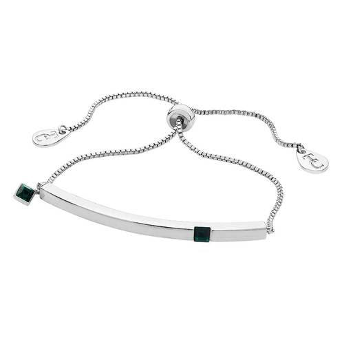 Bar Birthstone Braclet: January - December - The Gift & Art Gallery