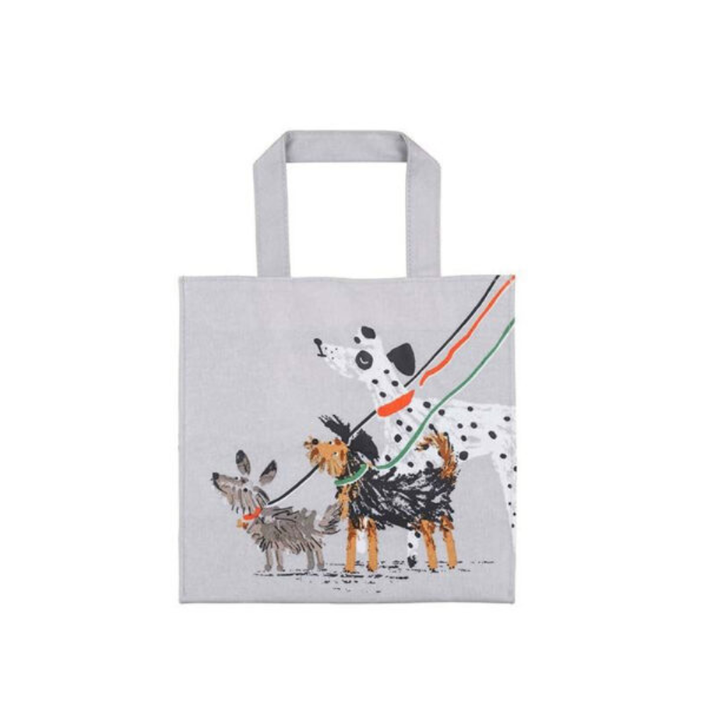 Wipeable PVC Shopping Bag - Dog Days (Small) - The Gift & Art Gallery