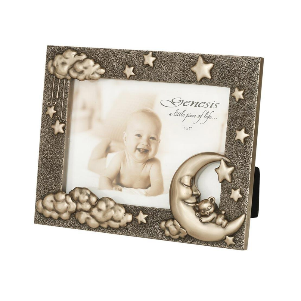Moon & Teddy Picture Frame, 5x7