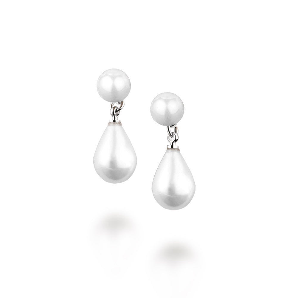 Pearl Tear Drop Earrings - The Gift & Art Gallery