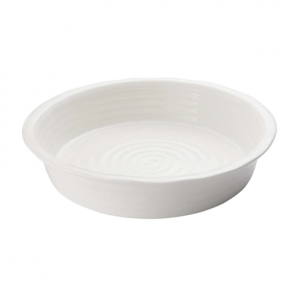 Sophie Conran Round Pie Dish, White - The Gift & Art Gallery