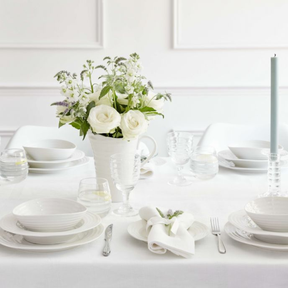 Sophie Conran 12 Piece Dinner Set, White - The Gift & Art Gallery