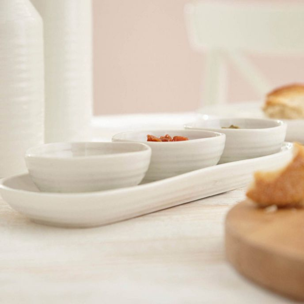 Sophie Conran Three Bowl & Tray Set - The Gift & Art Gallery