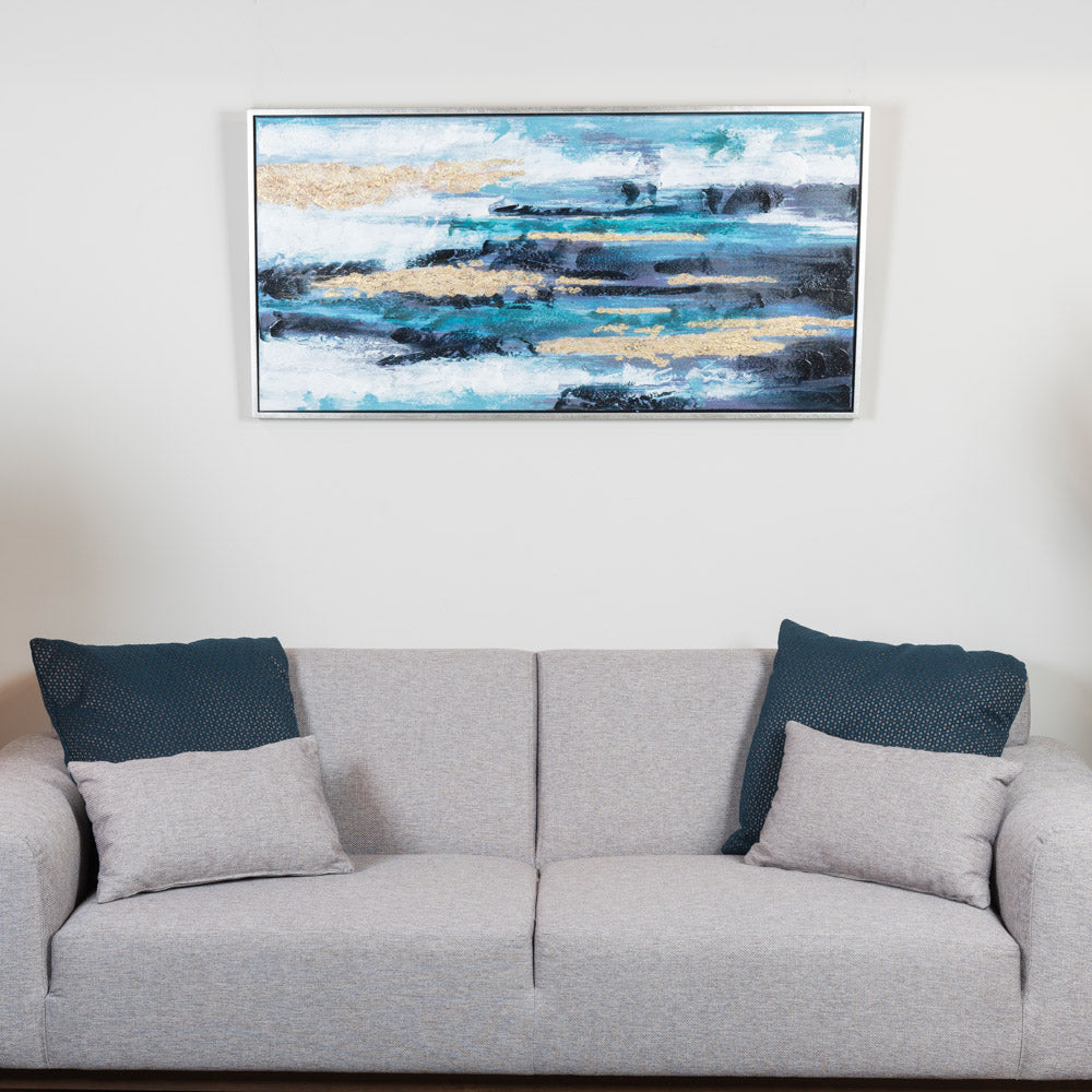 Hand Painted Canvas Hanna 60 X 120cm - The Gift & Art Gallery