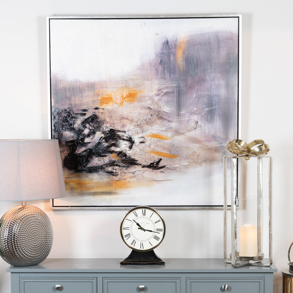 Hand Painted Canvas Addison 90 X 90cm - The Gift & Art Gallery